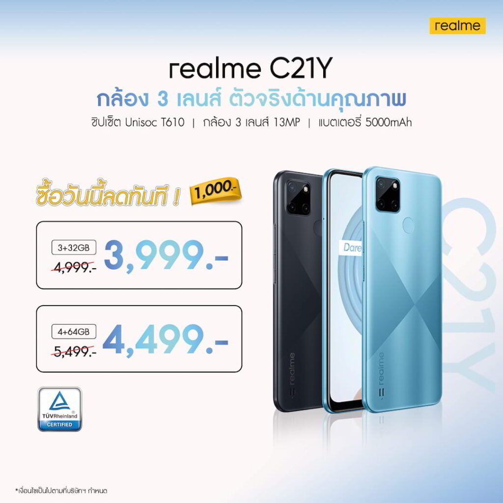 realme C21Y