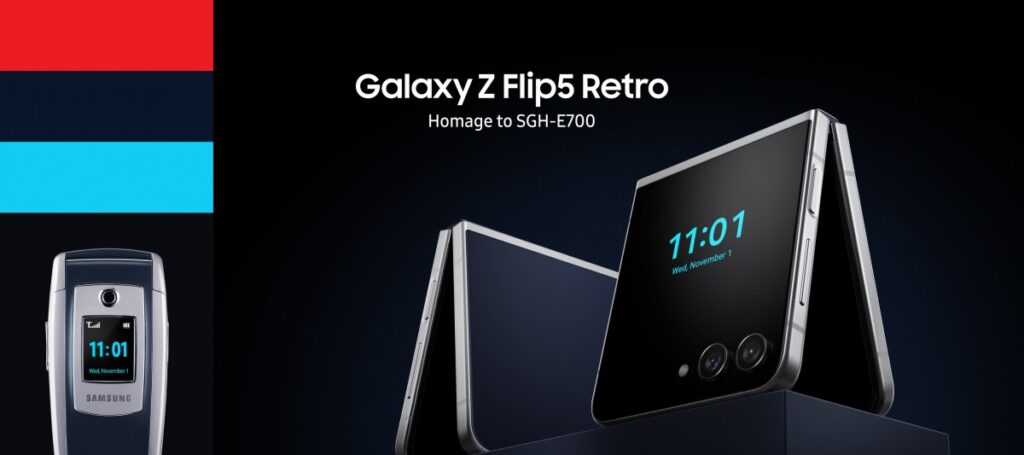 Galaxy Z Flip5 Retro