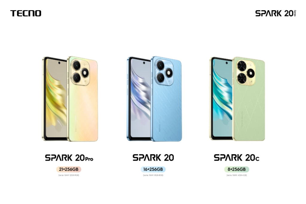 Tecno Spark 20 Series