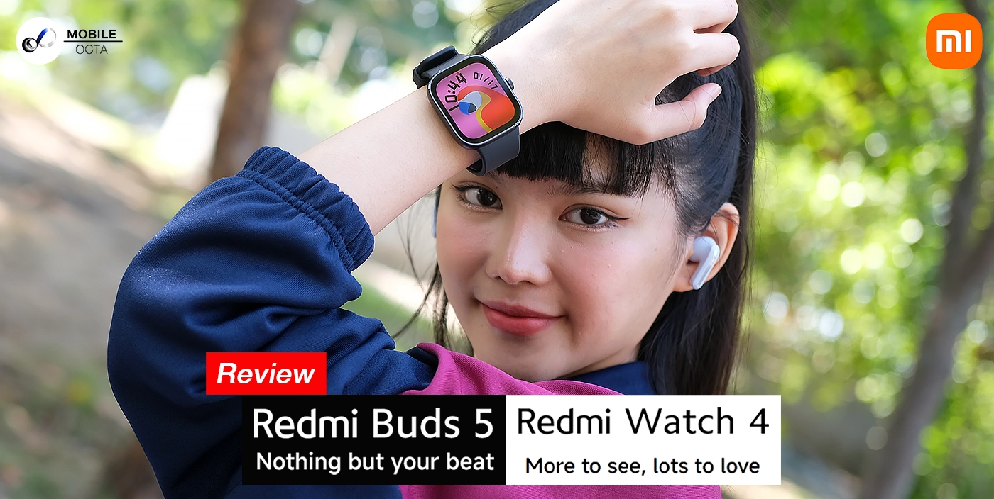 Redmi Buds 5 ANC Wireless Headphones and Redmi Watch 4 AMOLED Screen Smartwatch: Review and Comparison